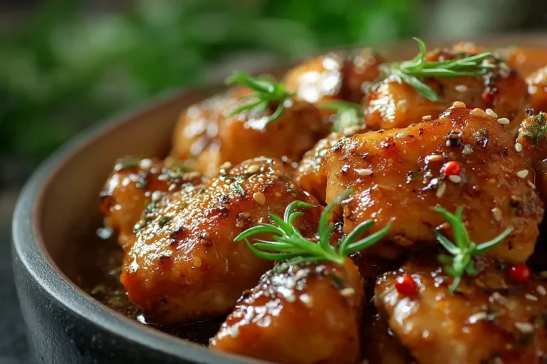 Crock Pot Honey Garlic Chicken