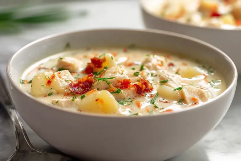 Easy Chicken Potato Soup