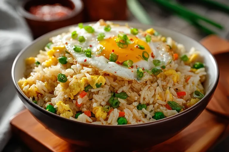 Easy Egg Fried Rice Recipe