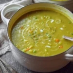 Easy High Protein Split Pea Soup