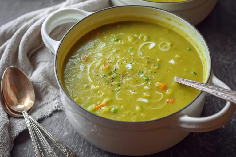Easy High Protein Split Pea Soup