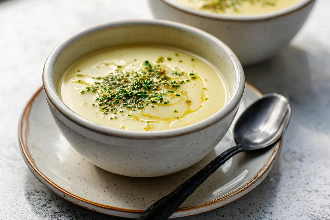 Easy Homemade Potato Leek Soup
