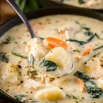 Easy One Pot Chicken Gnocchi Soup