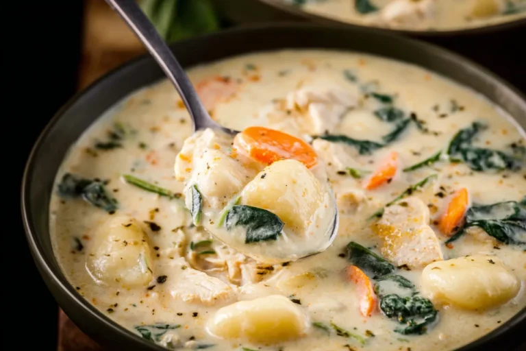 Easy One Pot Chicken Gnocchi Soup