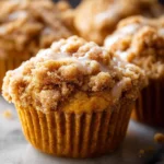Easy Pumpkin Crumb Cake Muffins with Irresistible Cinnamon Streusel Topping