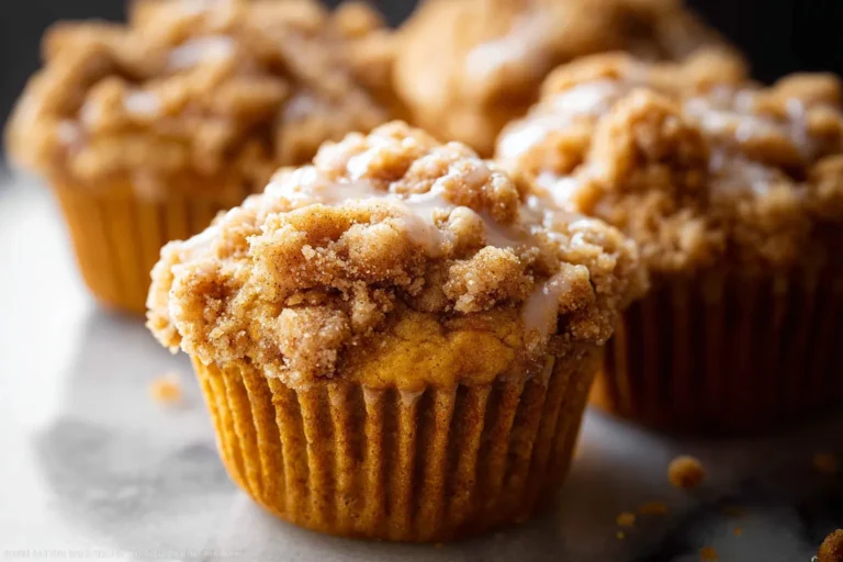 Easy Pumpkin Crumb Cake Muffins with Irresistible Cinnamon Streusel Topping