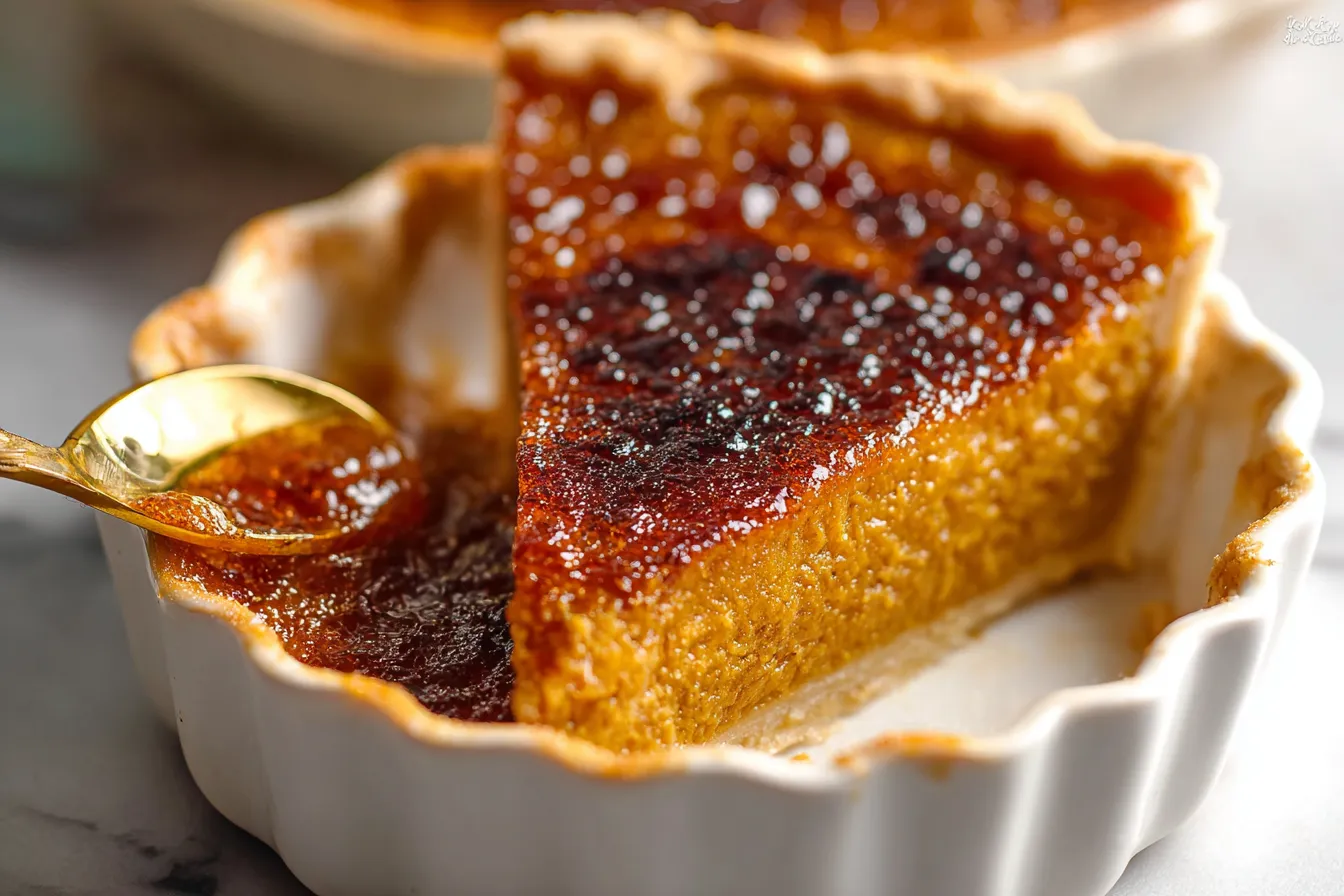 Easy Pumpkin Pie Brûlée Recipe