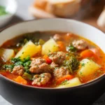 Easy Spicy Sausage Potato Soup