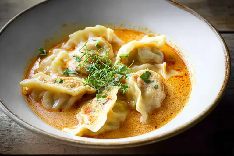 Easy Thai Coconut Curry Dumpling Soup Recipe