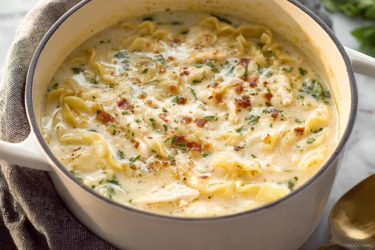 Easy White Lasagna Soup Recipe