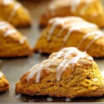 Flaky Buttery Pumpkin Scones