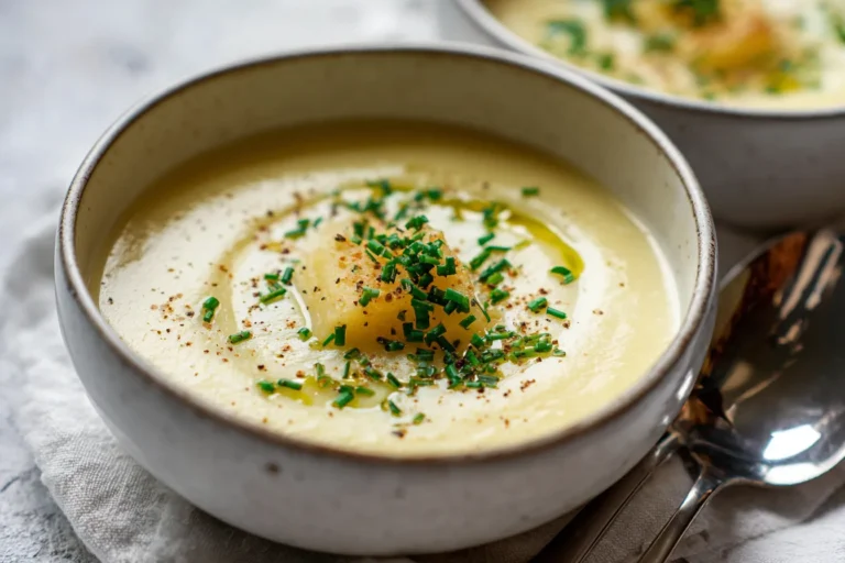 French Inspired Potato Leek Soup