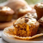 Homemade Pumpkin Cream Cheese Muffins