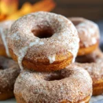 Homemade Pumpkin Spice Donuts