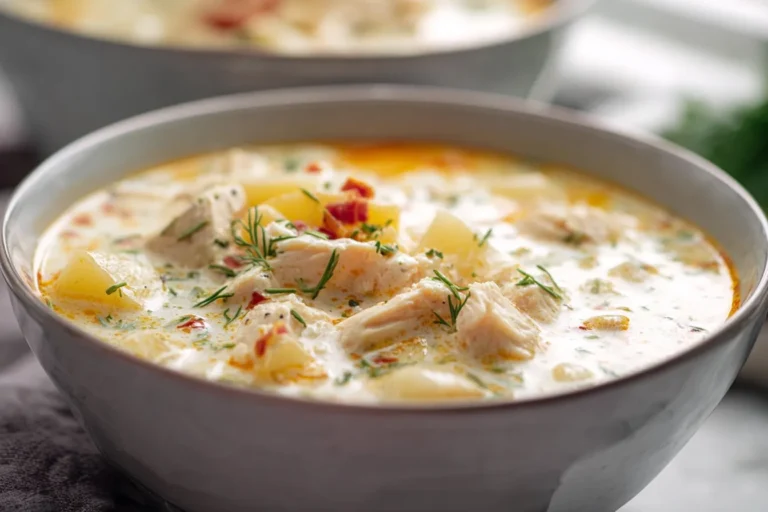 Homestyle Chicken Potato Soup