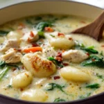 Homestyle Chicken and Gnocchi Soup