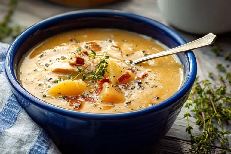 One Pot Chicken Potato Soup