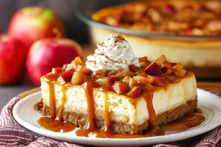 Quick Caramel Apple Cheesecake Recipe