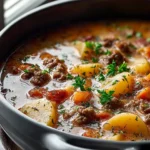 Quick Hamburger Soup