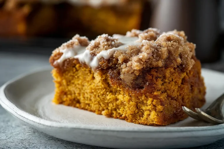 Quick Pumpkin Crumb Cake