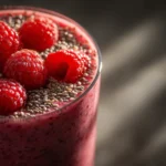 Raspberry Chia Energy Smoothie