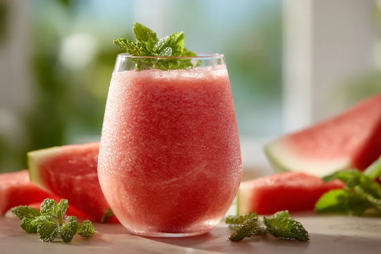Refreshing Watermelon Mint Smoothie