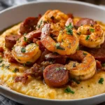 Shrimp and Smoked Sausage Grits
