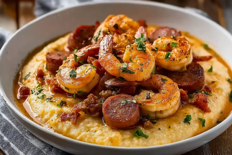 Shrimp and Smoked Sausage Grits