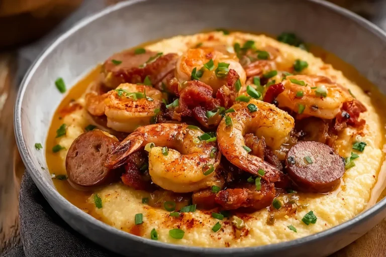Shrimp and Smoked Sausage Grits