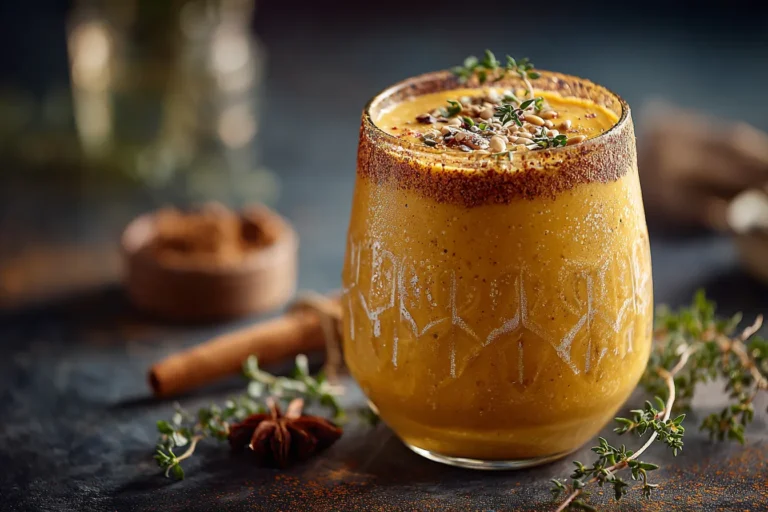 Spiced Pumpkin Pie Smoothie