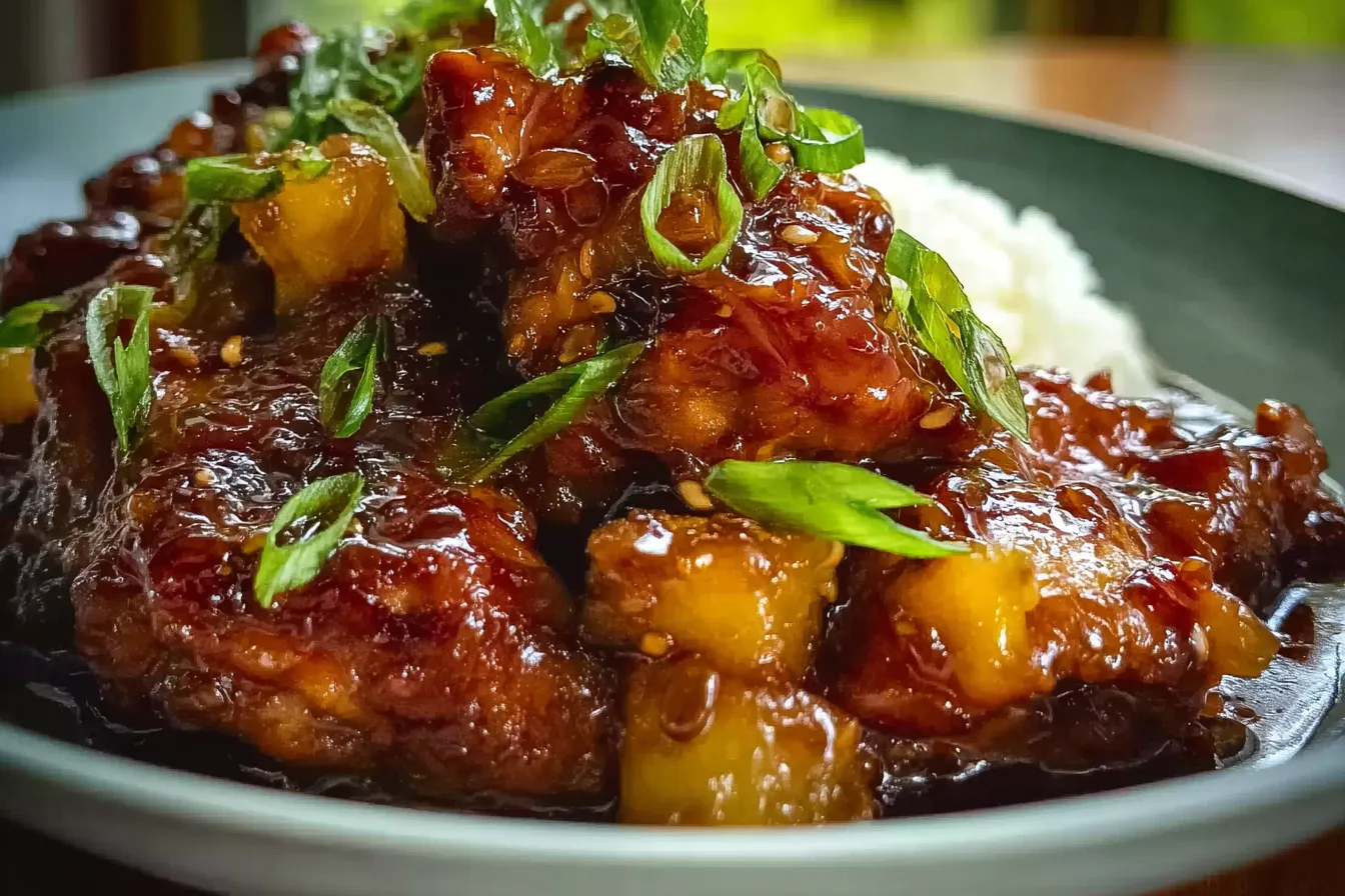Sweet Hawaiian Crock-Pot Chicken