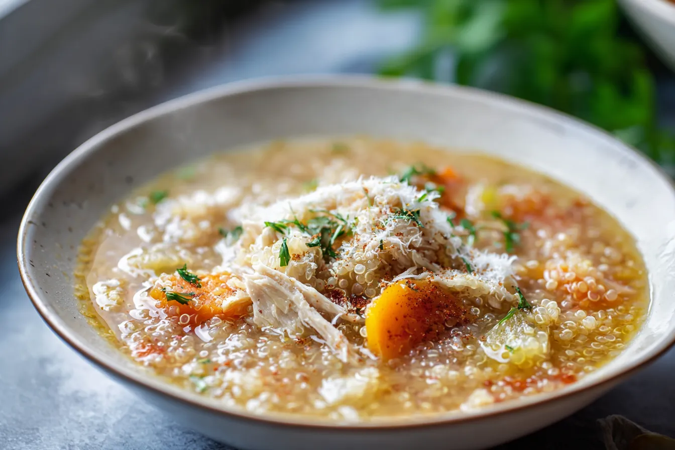 The Best Chicken Quinoa Soup Recipe