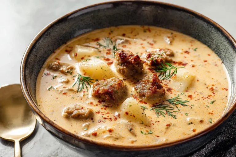 The Best Creamy Sausage Soup Recipe