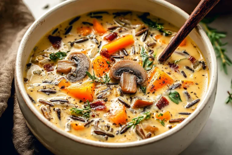 The Best Fall Wild Rice Soup