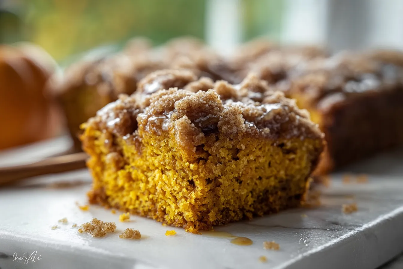 The Best Homemade Pumpkin Coffee Cake