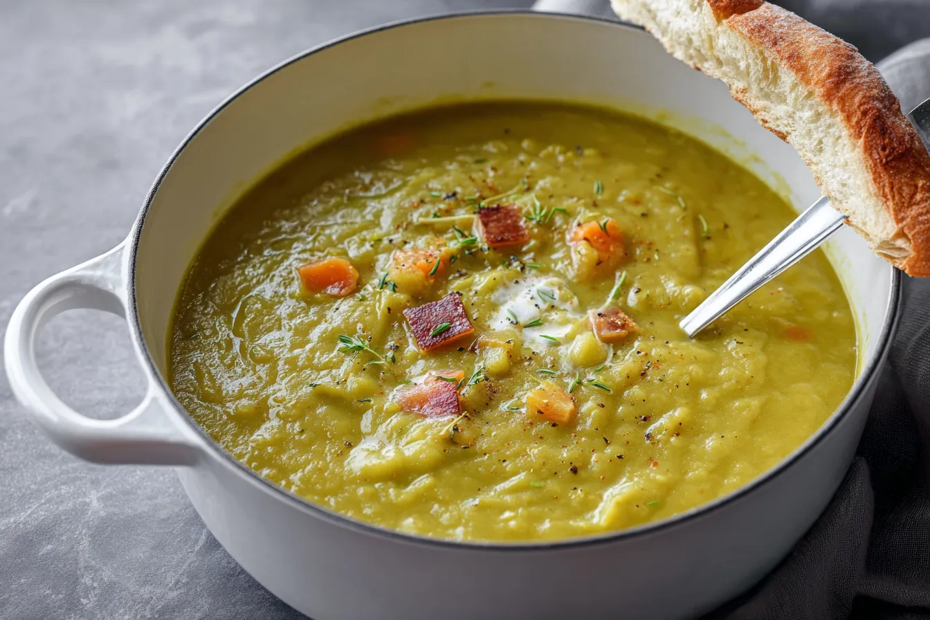 The Best Protein Split Pea Soup