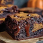 The Best Pumpkin Chocolate Brownies