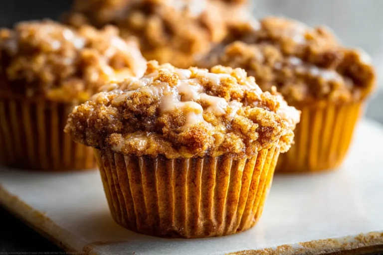 The Best Pumpkin Crumb Cake Muffins