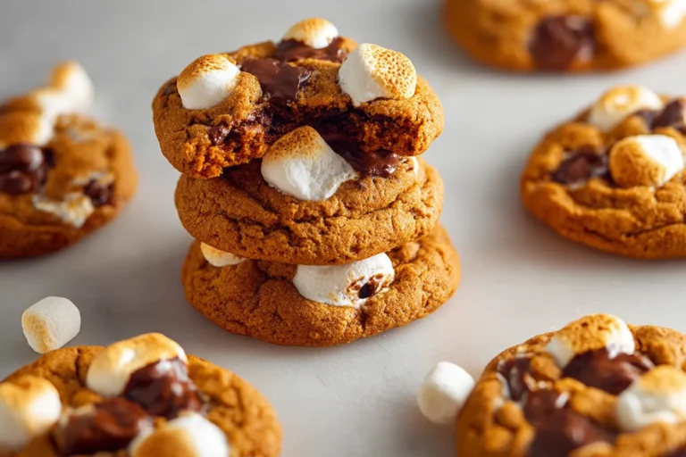 The Best Pumpkin S’mores Cookies Recipe