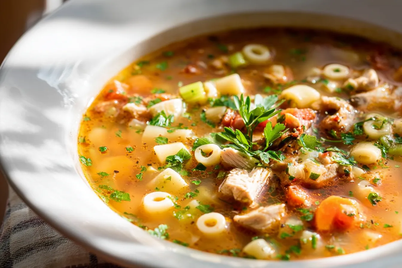 The Best Sicilian Chicken Soup