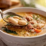 The Best Tuscan White Bean Soup