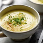 Velvety Potato Leek Soup