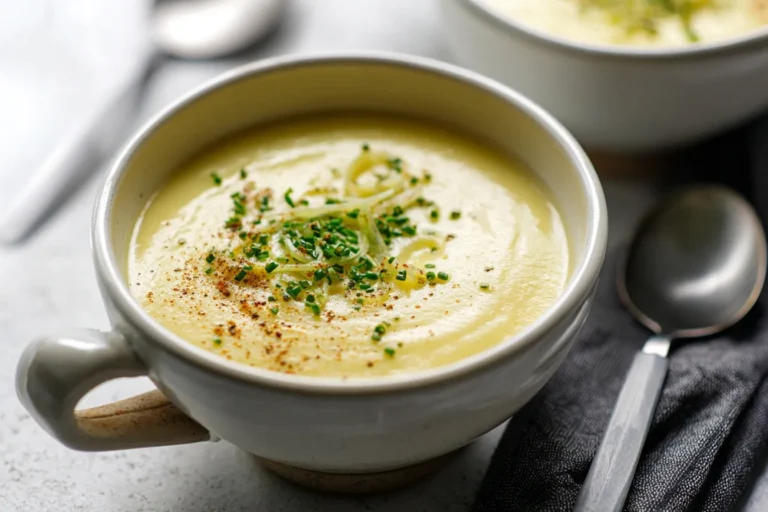 Velvety Potato Leek Soup