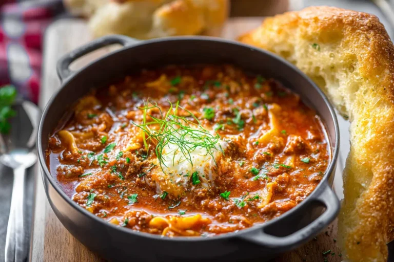 Viral TikTok Lasagna Soup