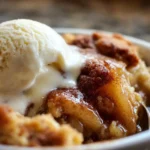 Warm Cinnamon Apple Cobbler