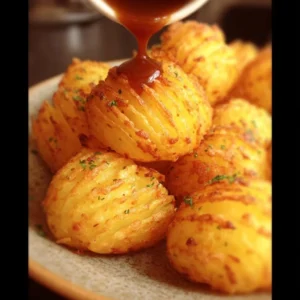 Duchess Potatoes beautifully piped and baked until golden brown.