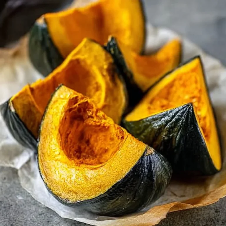 Easy roasted kabocha squash with perfect caramelization and seasoning.