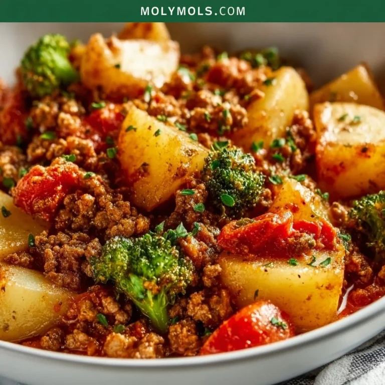 Ground turkey with potatoes dish, a healthy and tasty meal option
