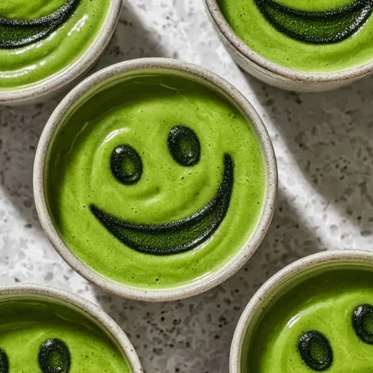 Delicious Monster Green Smoothie Bowls topped with fresh fruits and seeds