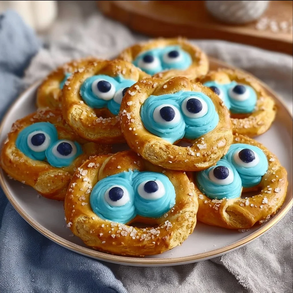 Colorful Monster Pretzel Magic Halloween treats for a festive celebration